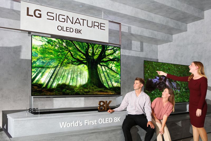 Pierwszy telewizor LG OLED