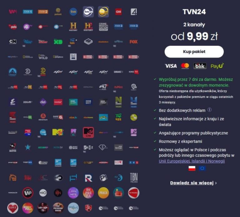 Gdzie oglądać telewizję online za darmo?
