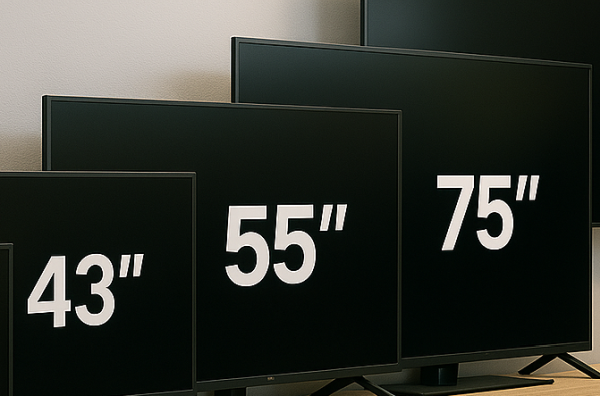 Przekątne telewizorów w 2026 roku