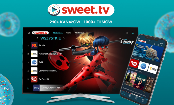 SWEET.TV podbija telewizory Samsung (1)