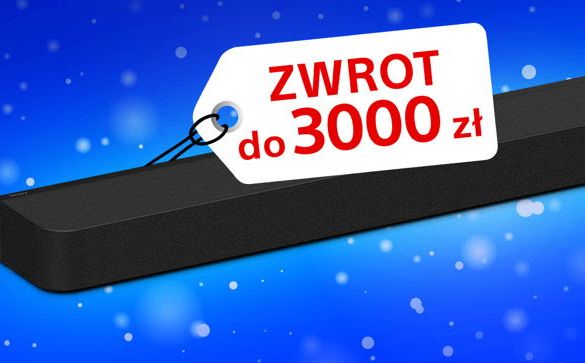 Sony ma promocję cashback na soundbary BRAVIA Theatre
