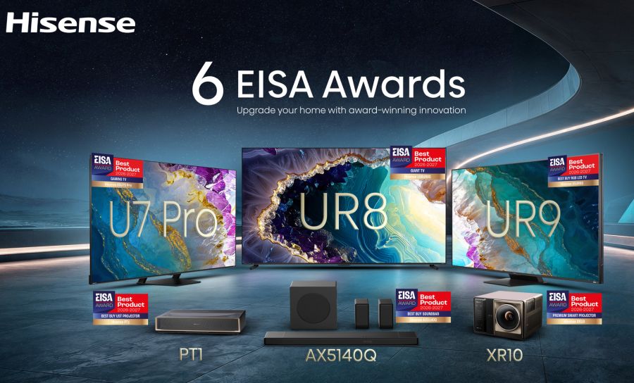Hisense zdobywa sześć nagród EISA 2026–2027 (1)